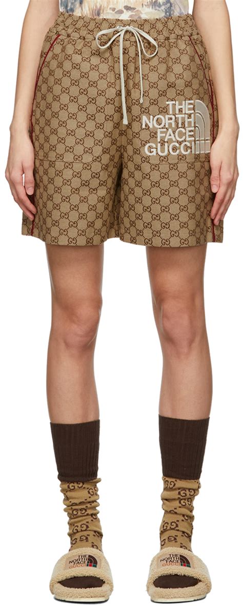 north face Gucci shorts